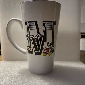 Disney Mickey Mouse White and Black Mug